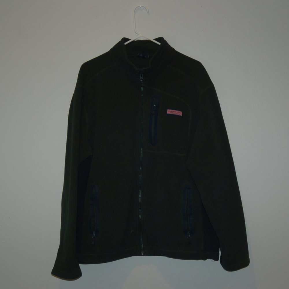 Insanely Comfortable Vineyard Vines Zip Up Fleece